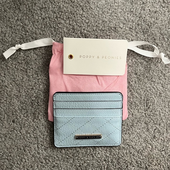 NWT Poppy & Peonies Cardholder - Picture 1 of 2